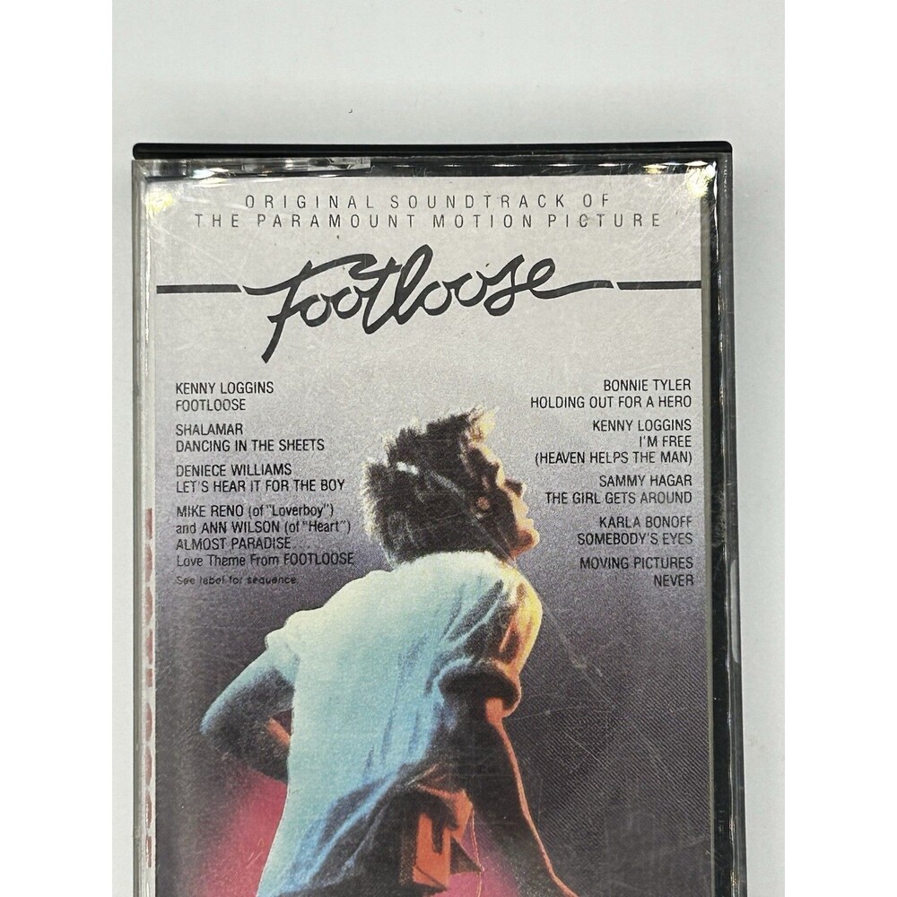 Footloose Original Motion Picture Soundtrack Cassette (1984) CBS Dolby Movie OST